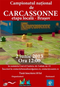 Campionatul Național de Carcassonne - Etapa Locală, Brașov 2013