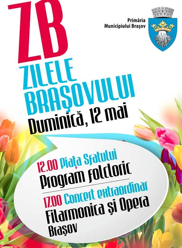 Zilele Brasovului: program folcloric, concert extraordinar al Filarmonicii si Operei Brasov