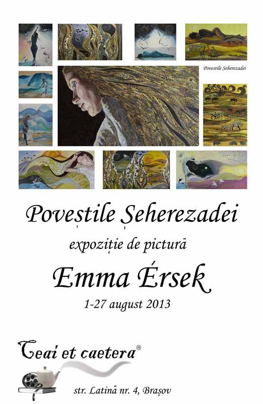 “Poveștile Șeherezadei” - expoziție de pictură semnată Emma Ersek