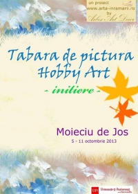 Tabara de pictura hobby art- initiere- adulti