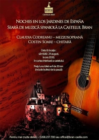 “Noches en los Jardines de España” Concert de muzica spaniolă la Castelul Bran