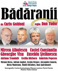 Mircea Albulescu, Costel Constantin, Gheorghe Visu, Eusebiu Stefanescu in "Badaranii"