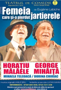 Piesa de teatru "Femeia care si-a pierdut jartierele"