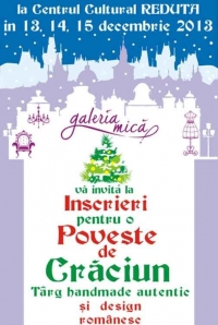 Înscrieri pentru Târgul de handmade autentic şi design românesc "Poveste de Crăciun"
