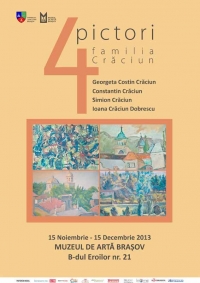 Expoziţia „4 pictori - familia Crăciun” la Muzeul de Artă