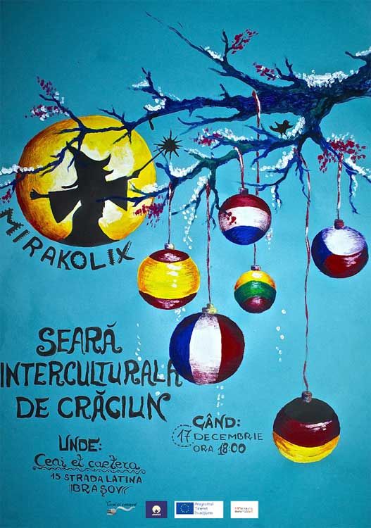 Seară interculturală de Crăciun cu Mirakolix