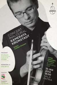 Vioara Stradivarius, Alexandru Tomescu și Kamerata Kronstadt, în concert pentru HOSPICE
