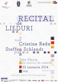 Recital de lieduri cu ocazia zilei franco-germane