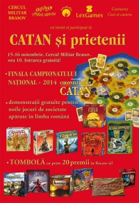 Finala Campionatului Național de Catan 2014