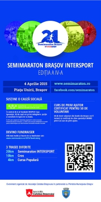 Semimaraton Brasov, 4 aprilie 2015