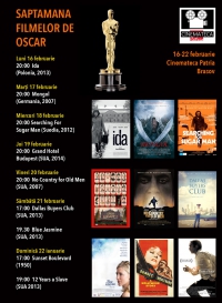 Saptamana Filmelor de Oscar - Cinemateca Patria