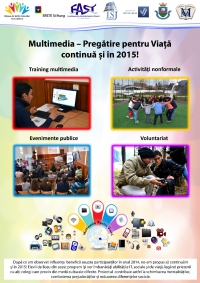 Programul “Multimedia – Pregătire pentru Viață” în straie noi pentru 2015!