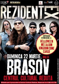 Concert incendiar Rezident EX