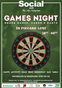 Darts & Boardgames night @ Social Pub