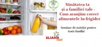 Sănătatea ta şi a familiei tale - Cum se aşează corect alimentele în frigider?