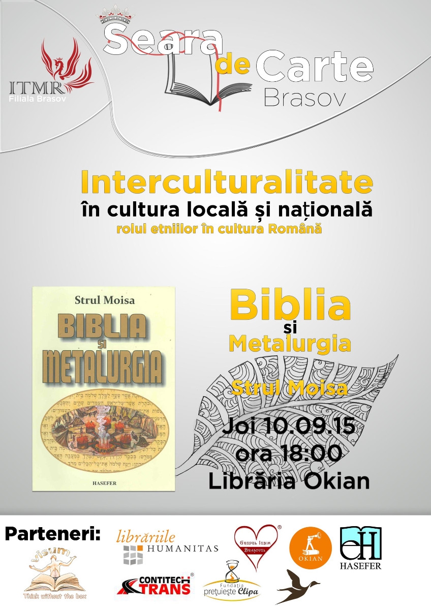 Seara de Carte Brașov – Biblia și metalurgia
