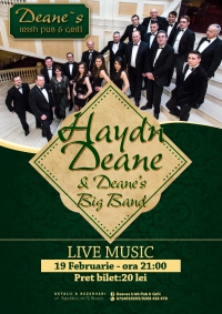 Haydn Deane & Deane`s Big Band. Concert live