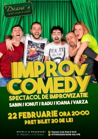 Improv Comedy: Spectacol de improvizatie