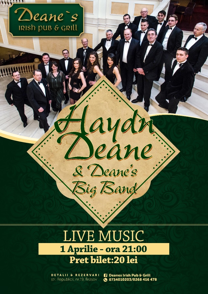 Haydn Deane & Deane`s Big Band. Concert live.