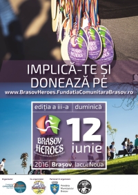 Brașov Heroes - cursa cu obstacole a comunității, 12 iunie @ Lacul Noua