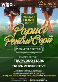 Concert caritabil ,,Papuci pentru Copii''