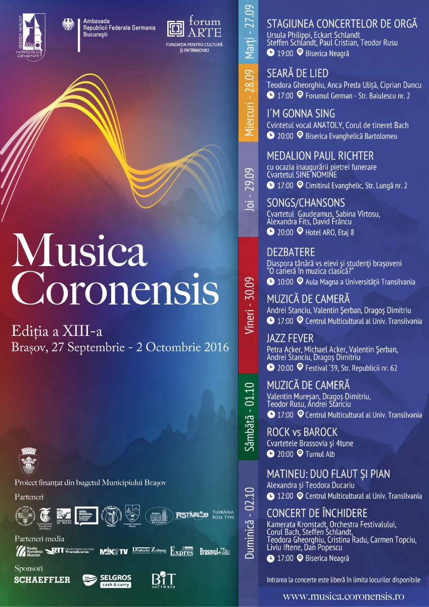 Musica Coronensis, ediția a XIII-a