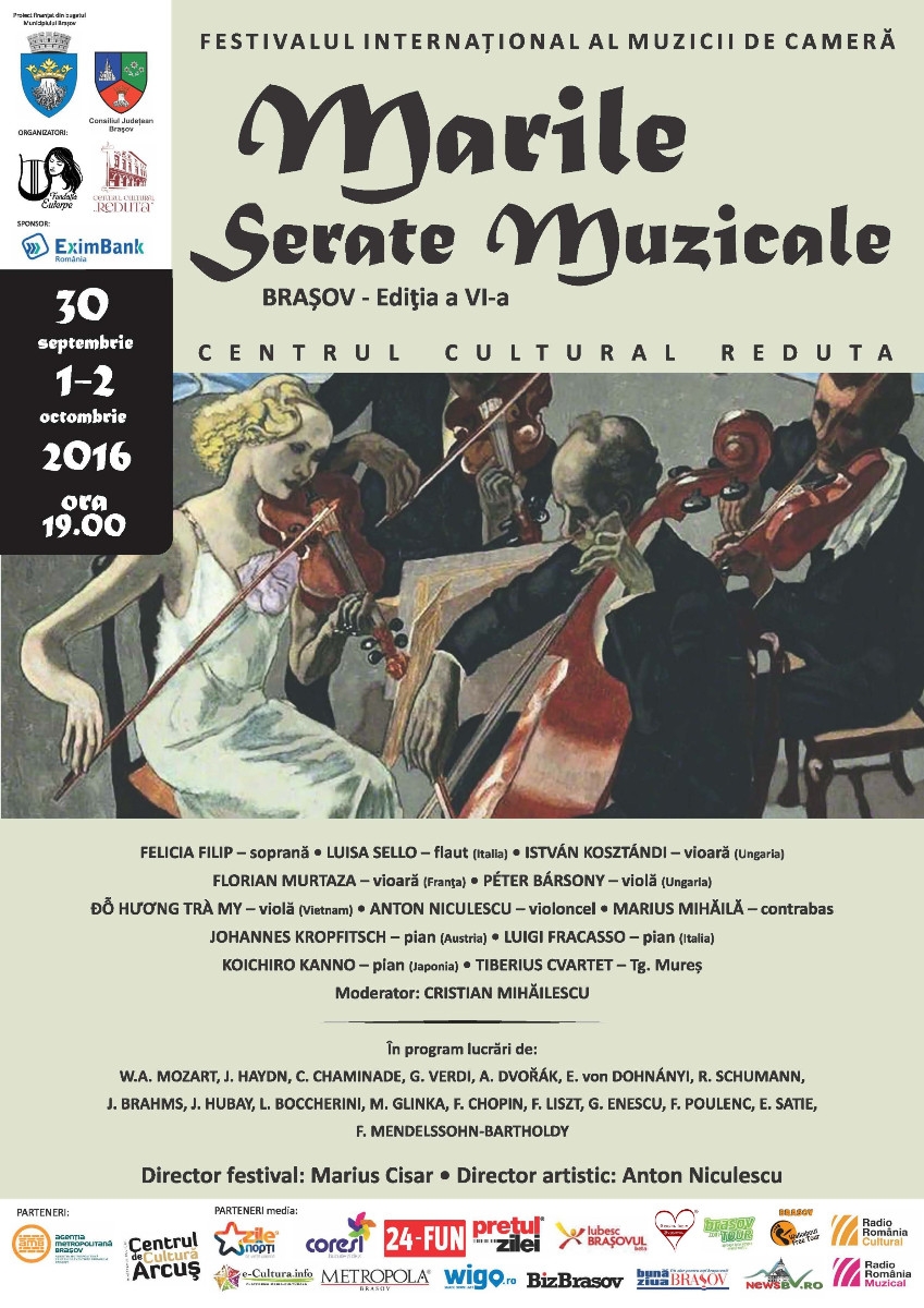 Festivalul International al Muzicii de Cameră "Marile Serate Muzicale", ediția a VI-a