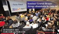 Seminar Gratuit Brasov! Atrage Abundenta in viata ta!