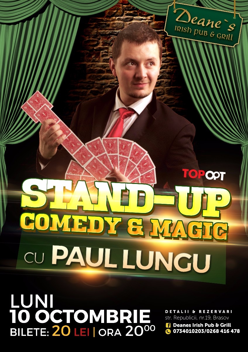 Stand up comedy & magic