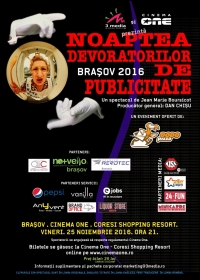 Noaptea Devoratorilor de Publicitate Brasov 2016