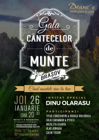 Gala cantecelor de munte - Invitat special Dinu Olarasu