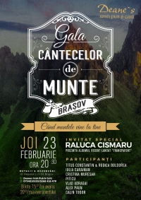 Gala cantecelor de munte