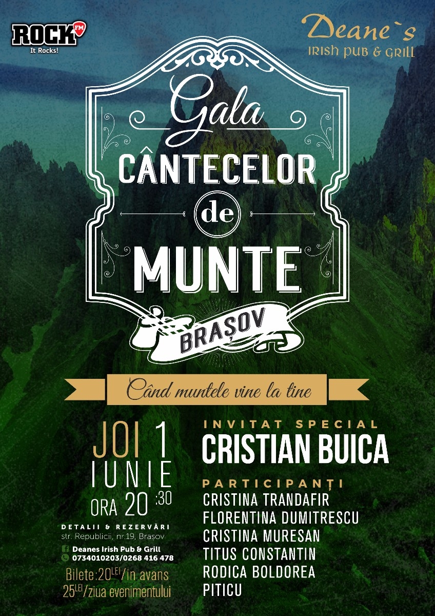 Gala Cantecelor de Munte - Invitat special Cristian Buica