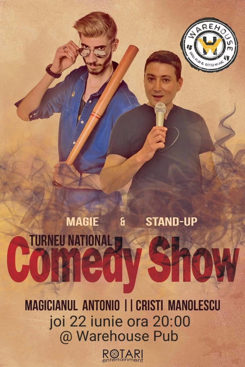 Magic Comedy Show // Magicianul Antonio & Cristi Manolescu