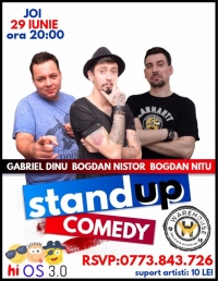 Hi OS 3.0 // Stand-Up Comedy // Warehouse Pub Brasov