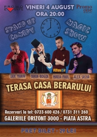 Stand-Up & Magic Show - Terasa Casa Berarului