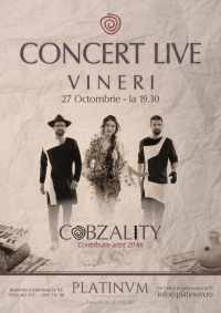 Concert Cobzality @Brasov, Restaurant Platinvm 27 Octombrie