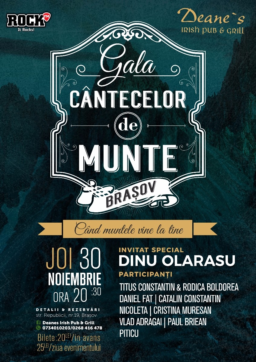 Gala Cantecelor de Munte - Invitat special Dinu Olarasu