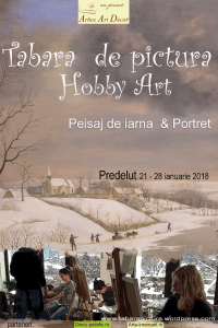 Tabara de pictura Hobby Art editia de iarna 2018