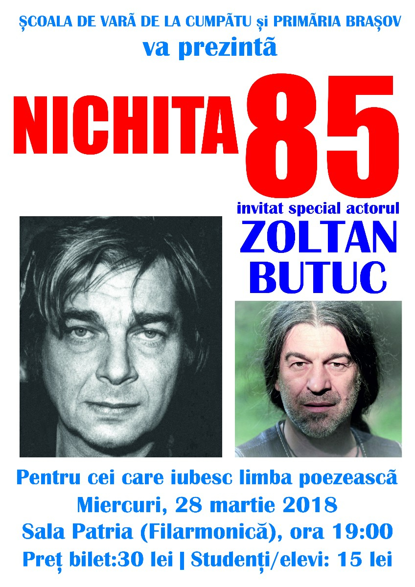 Concert extraordinar "NICHITA 85", Zoltan Butuc (voce, chitara)