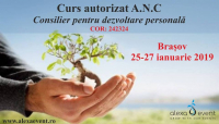 Curs consilier pentru dezvoltare personala – autorizat ANC