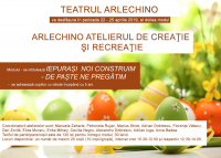 Atelier de creație - Modul II -„ Iepurași noi construim- De Paște ne pregătim””