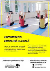 Kinetoteropie/Gimnastică medicală adulți