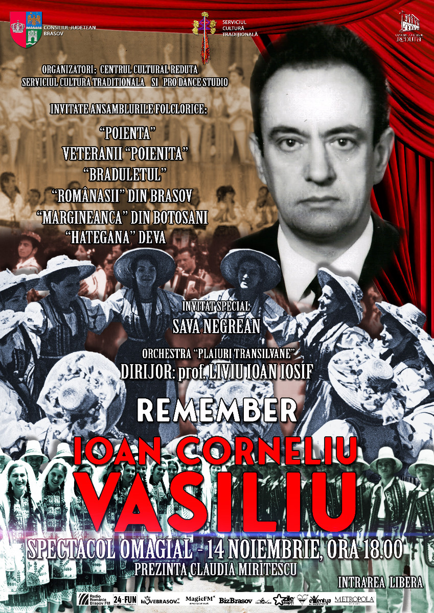 Spectacol omagial dedicat maestrului Ioan Corneliu Vasiliu