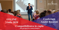 Conferinta ONLINE cu Anatol Basarab. Compatibilitatea numerologica in cuplu