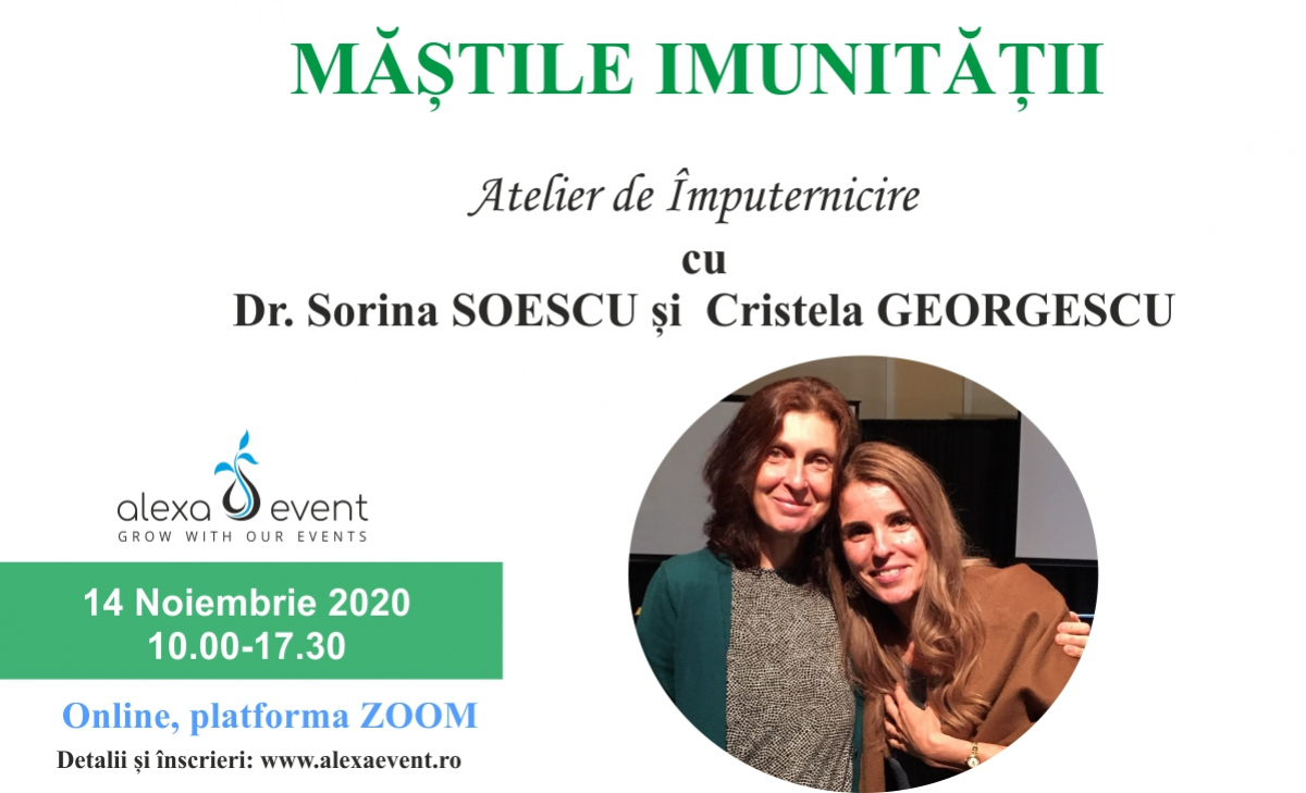 Mastile Imunitatii - Online - cu Dr. Soescu si Cristela Georgescu
