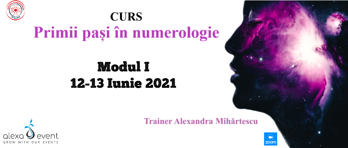 Curs Online : Primii pasi in Numerologie cu Alexandra Mihartescu