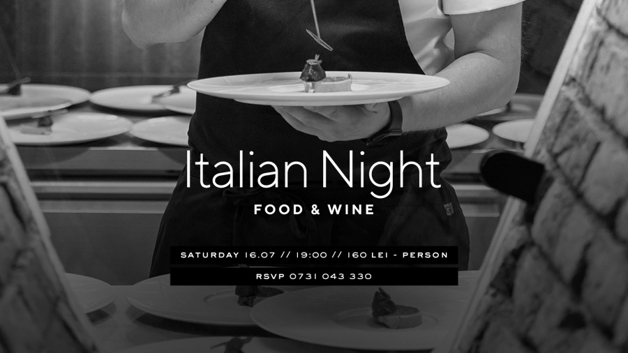 Italian Night (Food & Wine) @ One Soul