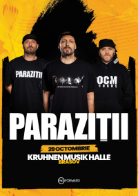 Concert Paraziții @ Kruhnen Musik Halle // 29.10.2022
