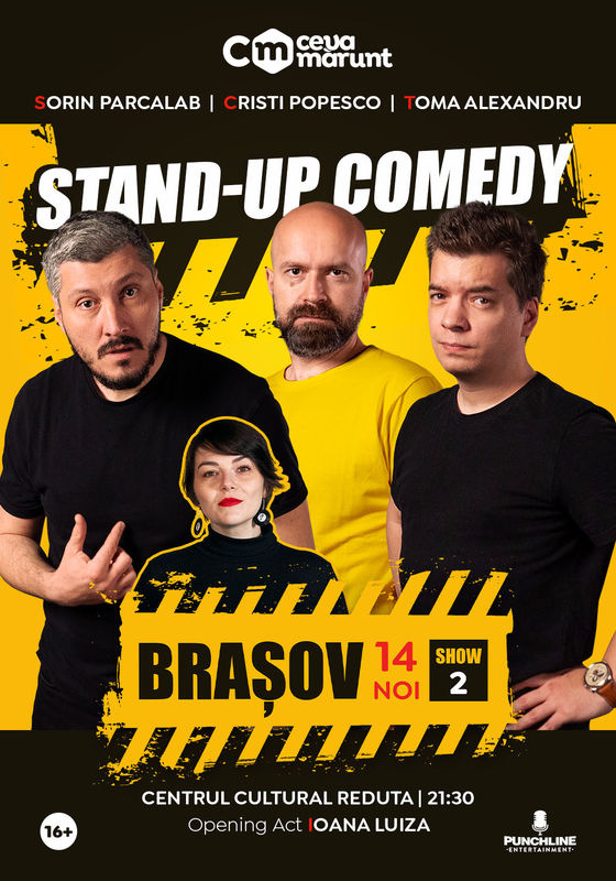  Stand Up Comedy cu Sorin Parcalab, Toma si Cristi Popesco Show 2
